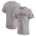 Boles C.Rockies Gray Limited Elite Home Blank Player Stitched Jerseys