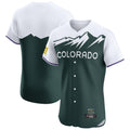 Boles C.Rockies Green City Connect Limited Elite Home Blank Player Stitched Jerseys