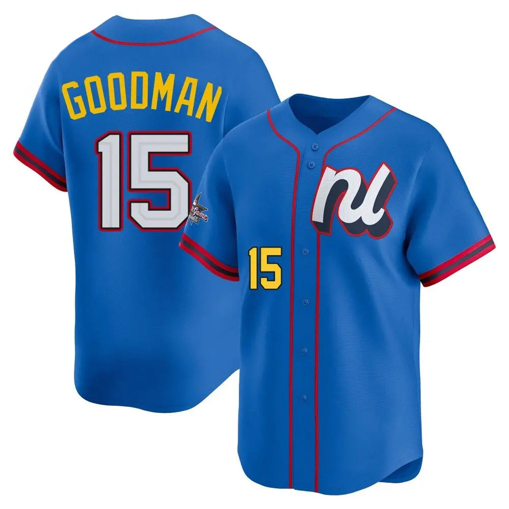 Boles C.Rockies #15 Hunter Goodman Player Blue National League All-Star Edition Home Limited Stitched Jerseys
