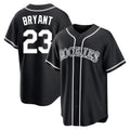 Boles C.Rockies #23 Kris Bryant Player Black Fashion Out Home Game Stitched Jerseys
