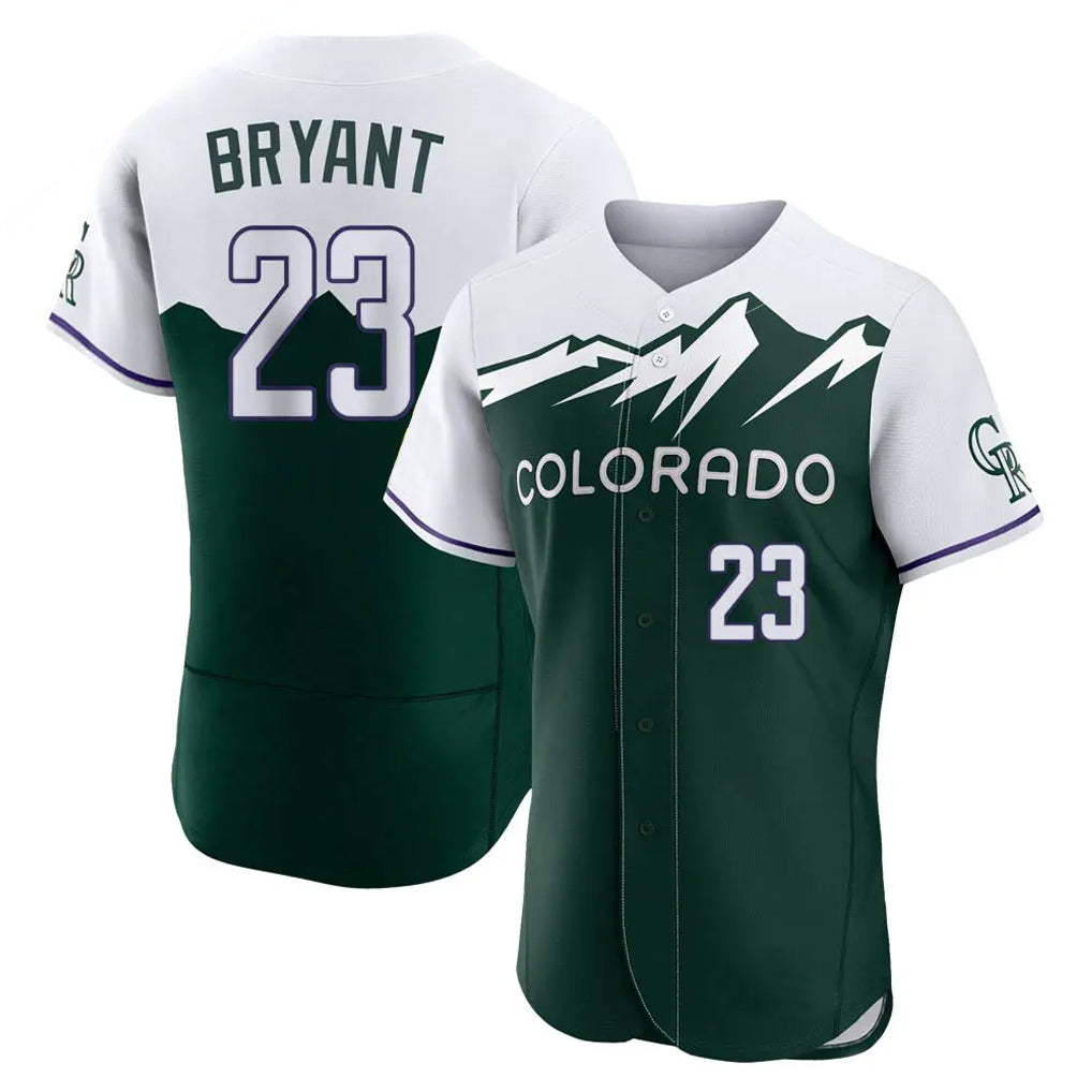 Boles C.Rockies #23 Kris Bryant Player Green City Connect Limited Elite Home Stitched Jerseys