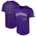 Boles C.Rockies #23 Kris Bryant Player Purple Limited Home Game Stitched Jerseys