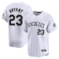 Boles C.Rockies #23 Kris Bryant Player White Limited Home Stitched Jerseys