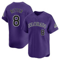 Boles C.Rockies #8 Ryan Ritter Player Purple Limited Home Stitched Jerseys