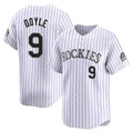 Boles C.Rockies #9 Brenton Doyle Player White Limited Home Stitched Jerseys