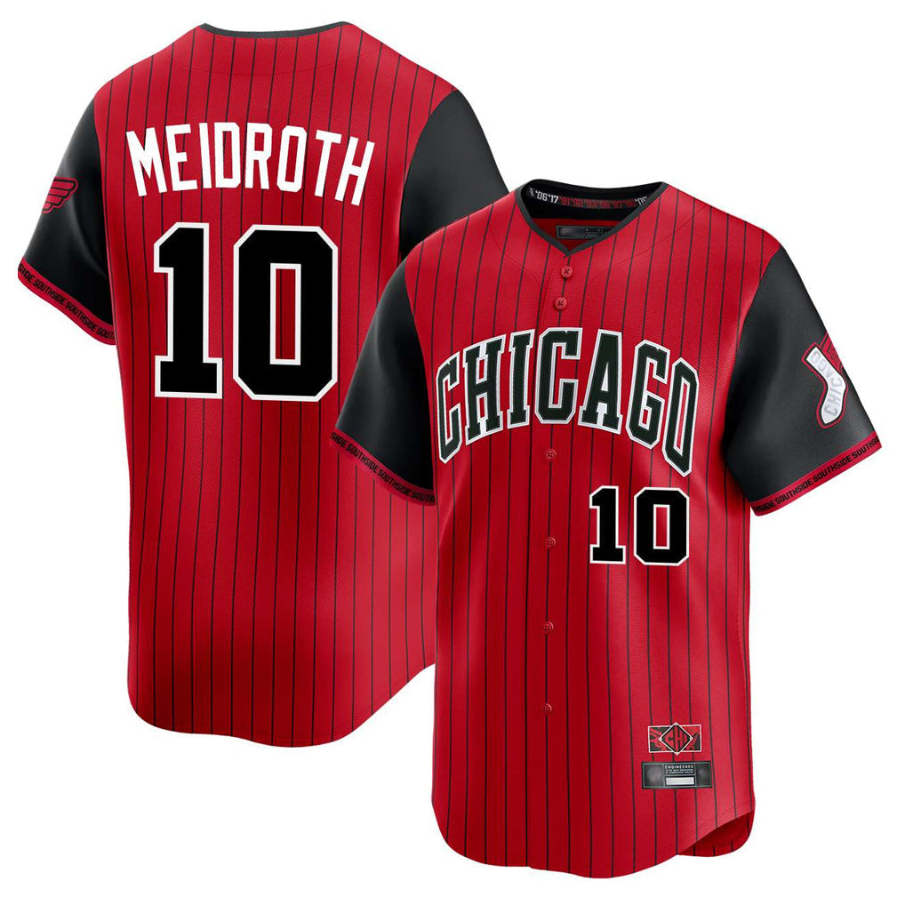 Boles C.White Sox #10 Chase Meidroth Player Red City Connect Limited Home Stitched Jerseys