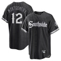 Boles C.White Sox #12 Colson Montgomery Player Black City Connect Home Game Stitched Jerseys