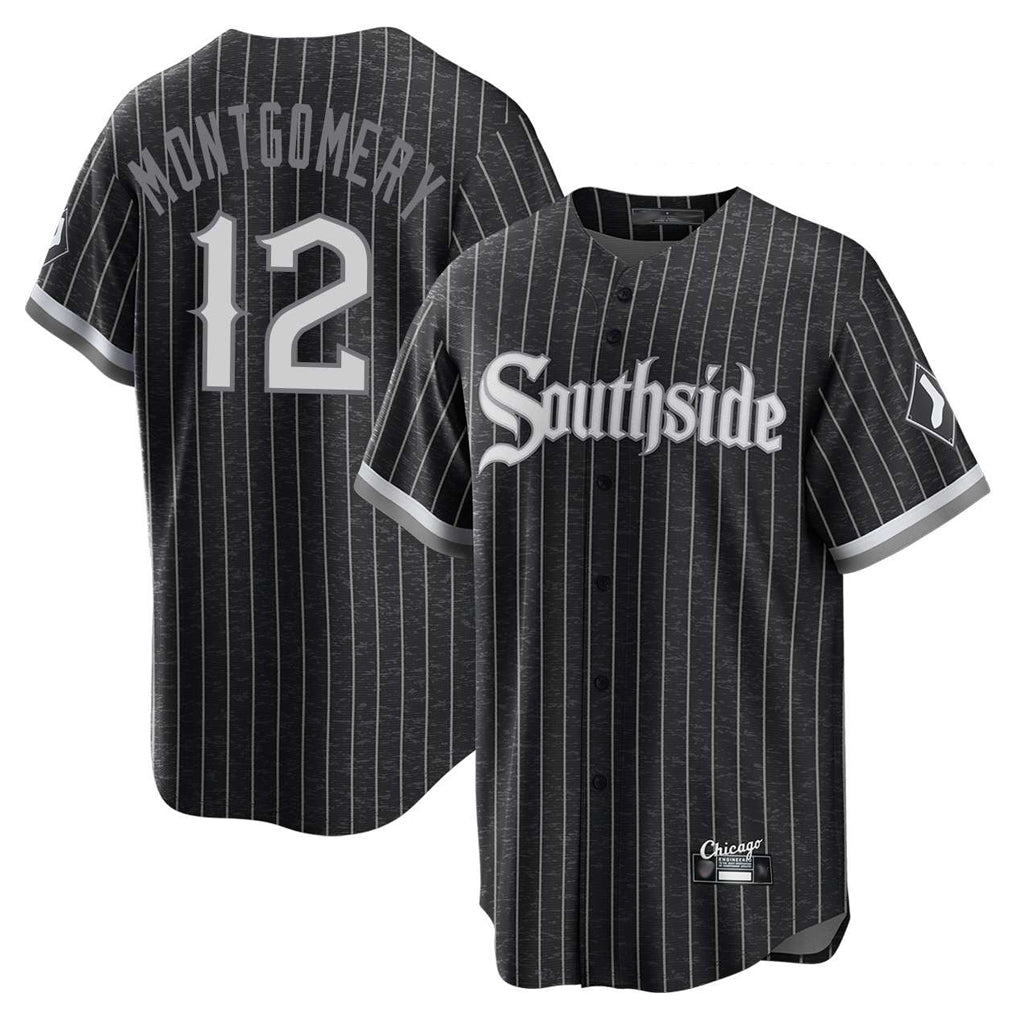 Boles C.White Sox #12 Colson Montgomery Player Black City Connect Home Game Stitched Jerseys