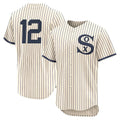 Boles C.White Sox #12 Colson Montgomery Player Cream Field of Dreams Limited Elite Home Stitched Jerseys