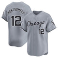 Boles C.White Sox #12 Colson Montgomery Player Gray Road Limited Home Stitched Jerseys