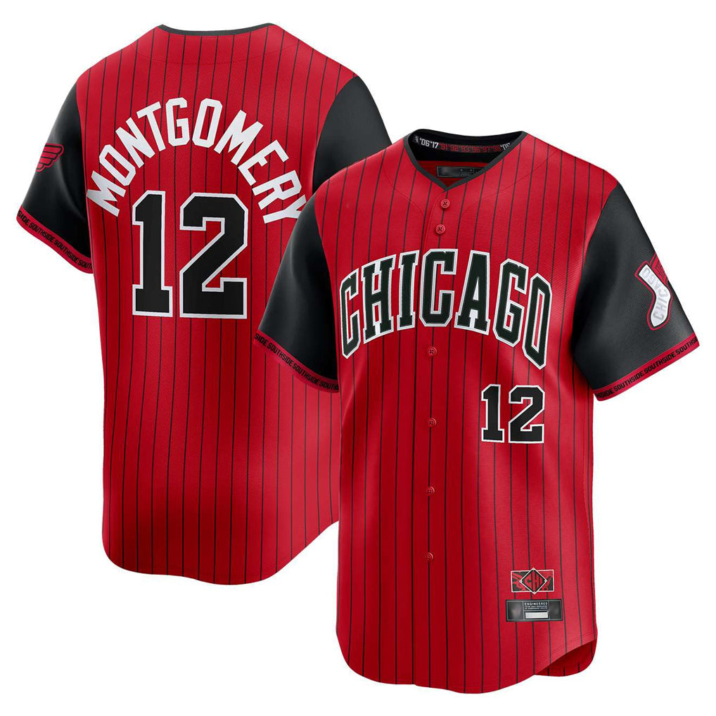 Boles C.White Sox #12 Colson Montgomery Player Red City Connect Limited Home Stitched Jerseys