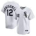 Boles C.White Sox #12 Colson Montgomery Player White Stripe Limited Home Stitched Jerseys