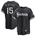 Boles C.White Sox #15 Sean Newcomb Player Black City Connect Home Game Stitched Jerseys