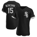 Boles C.White Sox #15 Sean Newcomb Player Black Limited Elite Home Stitched Jerseys