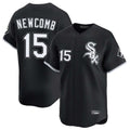 Boles C.White Sox #15 Sean Newcomb Player Black Limited Home Stitched Jerseys