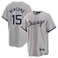 Boles C.White Sox #15 Sean Newcomb Player Gray Home Game Stitched Jerseys