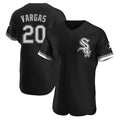 Boles C.White Sox #20 Miguel Vargas Player Black Limited Elite Home Stitched Jerseys