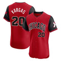 Boles C.White Sox #20 Miguel Vargas Player Red City Connect Limited Elite Home Stitched Jerseys