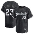 Boles C.White Sox #23 Andrew Benintendi Player Black City Connect Limited Home Stitched Jerseys