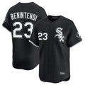 Boles C.White Sox #23 Andrew Benintendi Player Black Limited Home Stitched Jerseys