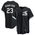 Boles C.White Sox #23 Andrew Benintendi Player Black Spring Training Game Stitched Jerseys