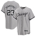 Boles C.White Sox #23 Andrew Benintendi Player Gray Home Game Stitched Jerseys
