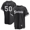 Boles C.White Sox #50 Lenyn Sosa Player Black City Connect Home Game Stitched Jerseys