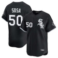Boles C.White Sox #50 Lenyn Sosa Player Black Limited Home Stitched Jerseys