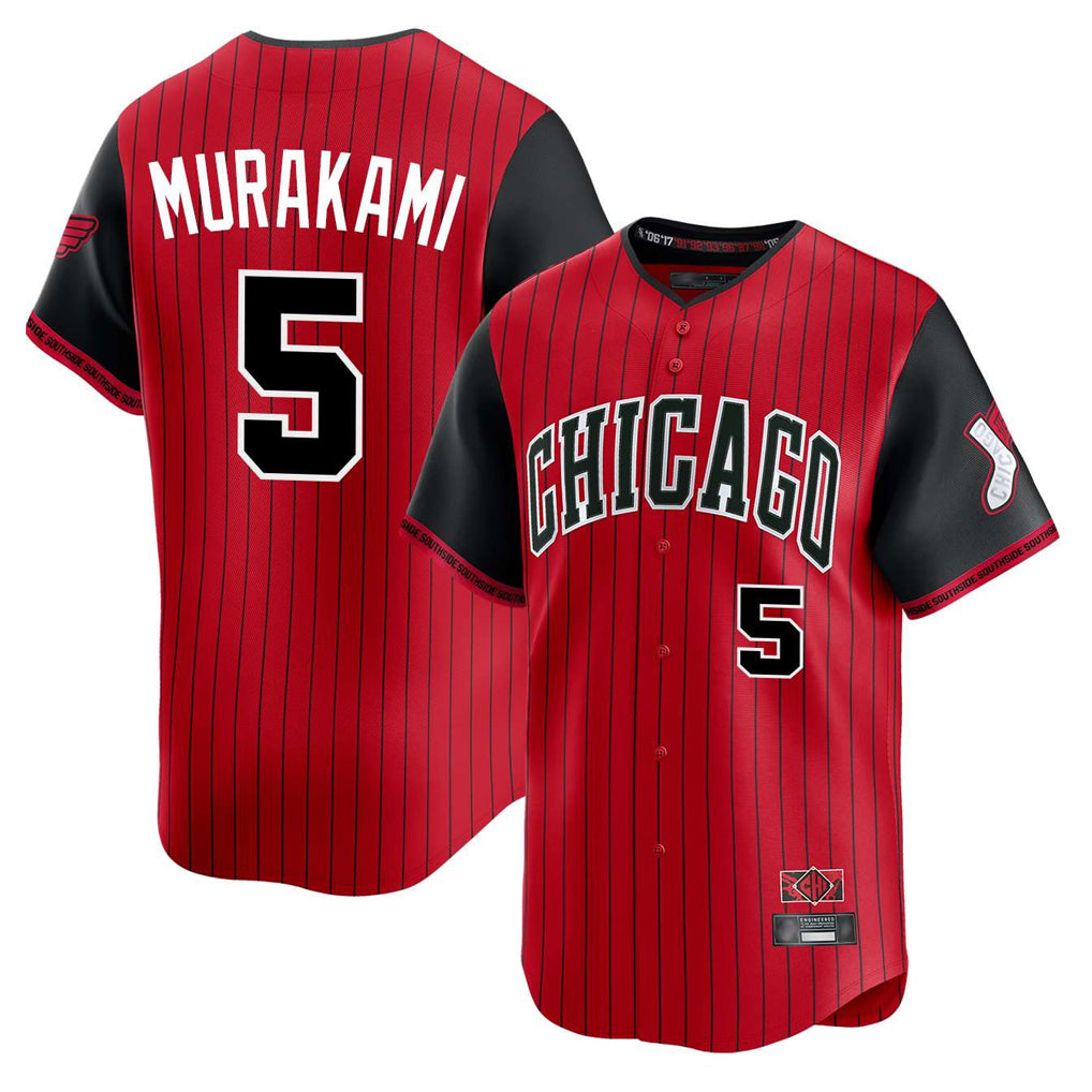 Boles C.White Sox #5 Munetaka Murakami Player Red City Connect Limited Home Stitched Jerseys