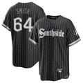 Boles C.White Sox #64 Shane Smith Player Black City Connect Home Game Stitched Jerseys