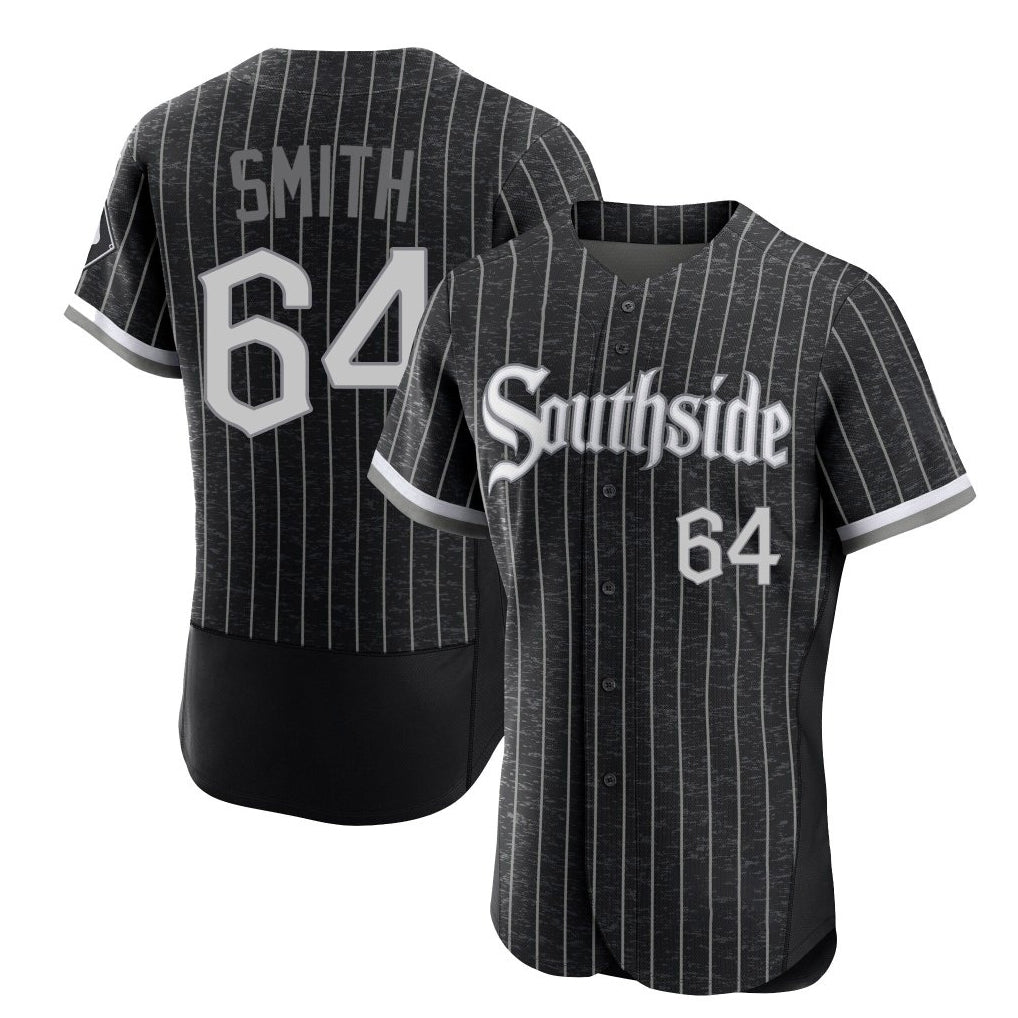 Boles C.White Sox #64 Shane Smith Player Black City Connect Limited Elite Home Stitched Jerseys