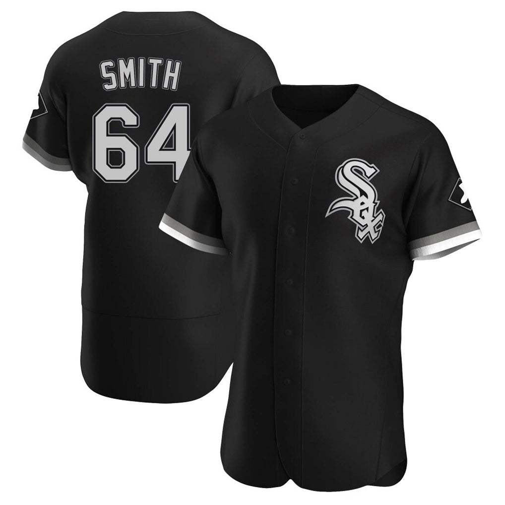 Boles C.White Sox #64 Shane Smith Player Black Limited Elite Home Stitched Jerseys