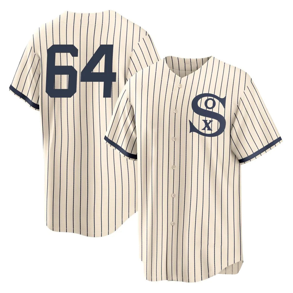 Boles C.White Sox #64 Shane Smith Player Cream Field of Dreams Home Game Stitched Jerseys