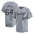 Boles C.White Sox #64 Shane Smith Player Gray Road Limited Home Stitched Jerseys
