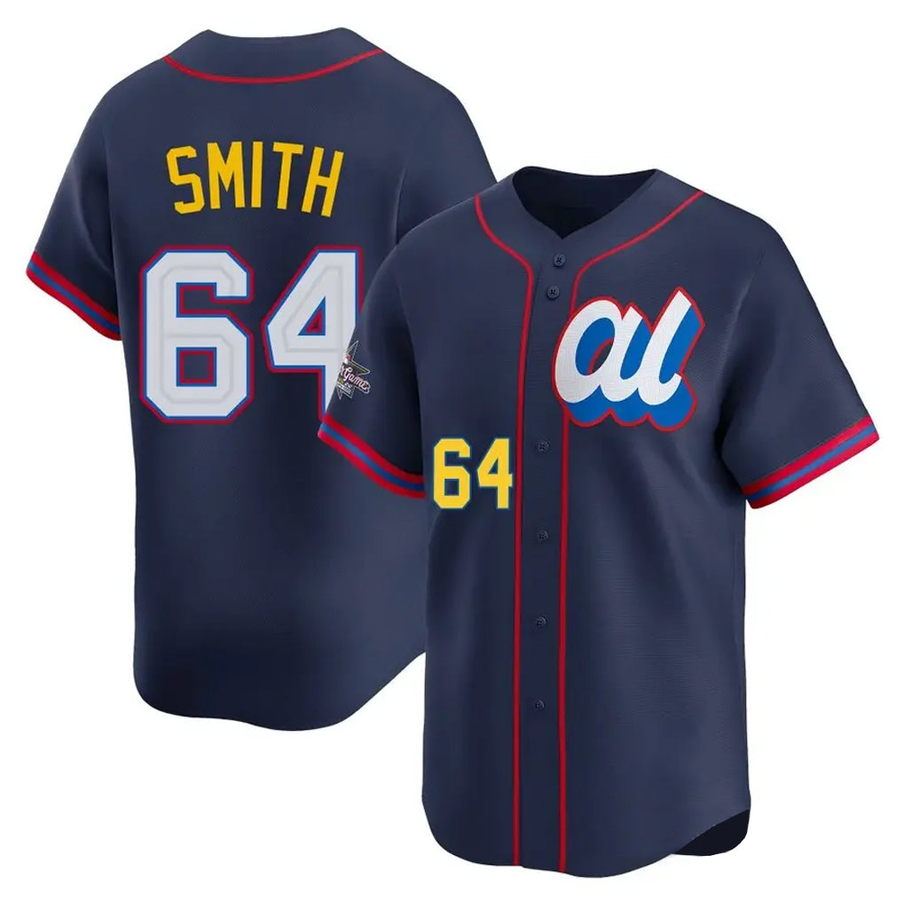 Boles C.White Sox #64 Shane Smith Player Navy Limited American League All-Star Edition Stitched Jerseys