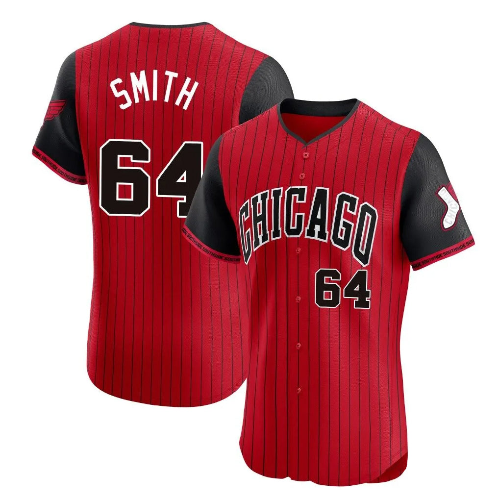Boles C.White Sox #64 Shane Smith Player Red City Connect Limited Elite Home Stitched Jerseys