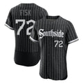 Boles C.White Sox #72 Carlton Fisk Player Black City Connect Limited Elite Home Stitched Jerseys