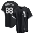 Boles C.White Sox #88 Luis Robert Jr Player Black Home Game Stitched Jerseys