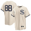 Boles C.White Sox #88 Luis Robert Jr Player Cream Field of Dreams Home Game Stitched Jerseys