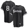 Boles C.White Sox #8 Kyle Teel Player Black City Connect Home Game Stitched Jerseys