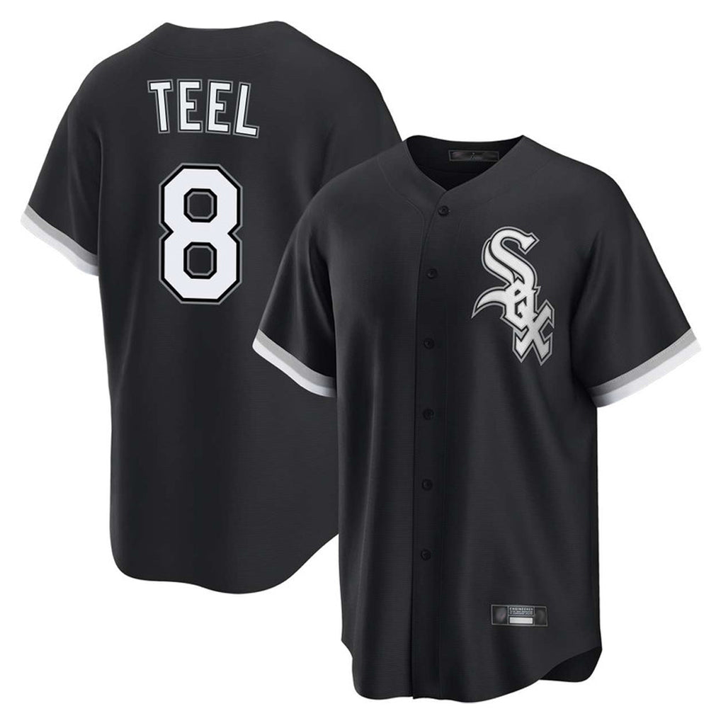 Boles C.White Sox #8 Kyle Teel Player Black Home Game Stitched Jerseys