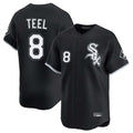 Boles C.White Sox #8 Kyle Teel Player Black Limited Home Stitched Jerseys