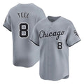 Boles C.White Sox #8 Kyle Teel Player Gray Road Limited Home Stitched Jerseys