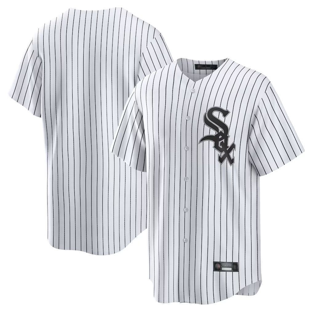 Boles C.White Sox ## White Sox Blank Player White Stripe Home Game Stitched Jerseys