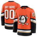 Boles Custom A.Ducks Orange Home Authentic Pro Jerseys