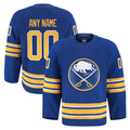 Boles Custom B.Sabres Royal Home Authentic Pro Stitched Jerseys