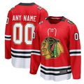 Boles Custom C.Blackhawks Red Centennial Breakaway Jerseys