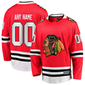 Boles Custom C.Blackhawks Red Home Breakaway Jerseys