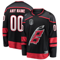 Boles Custom C.Hurricanes Black 2026 Stanley Cup Champions Home Breakaway Custom Stitched Jerseys