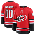 Boles Custom C.Hurricanes Red Alternate Premium Stitched Jerseys